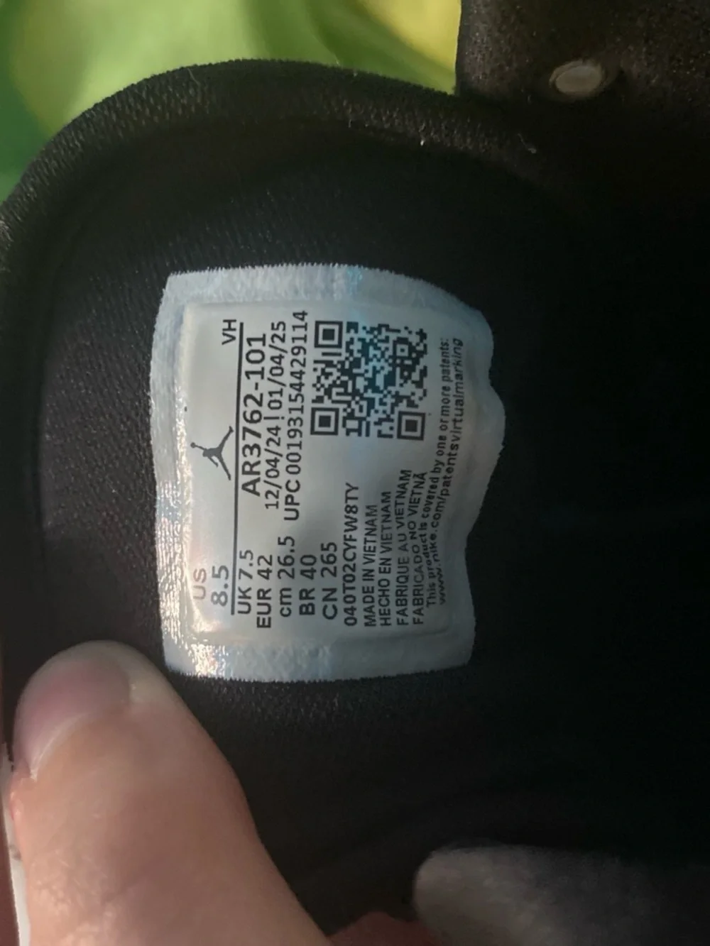 Jordan Access jumpman Men's Black and White High-Top Sneakers